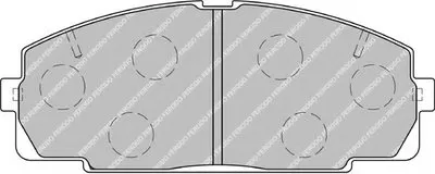 Комплект тормозных колодок, дисковый тормоз PREMIER FERODO купить