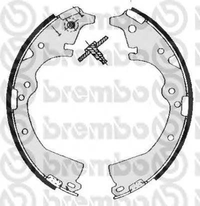 Комплект тормозных колодок BREMBO купить