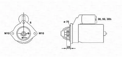 Стартер MAGNETI MARELLI купить