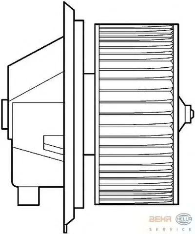 Вентиляция салона BEHR HELLA SERVICE купить