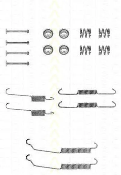 Комплектующие, тормозная колодка TRISCAN купить