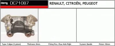 Тормозной суппорт Remanufactured REMY (Multiline) DELCO REMY купить