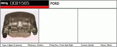 Тормозной суппорт Remanufactured REMY (Multiline) DELCO REMY купить