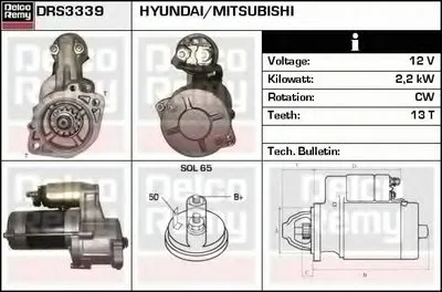 Стартер Remanufactured REMY (Light Duty) DELCO REMY купить
