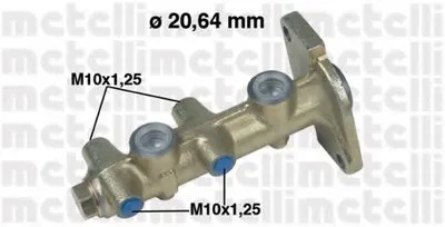 целиндер ручного тормоза METELLI купить