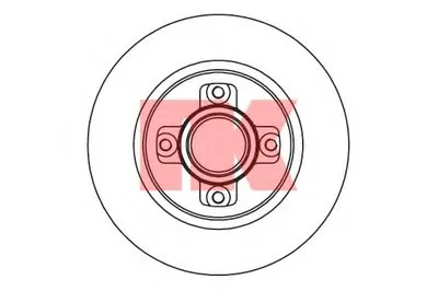 Тормозной диск NK купить