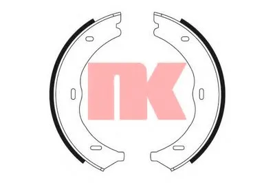 Комплект тормозных колодок, стояночная тормозная система NK купить