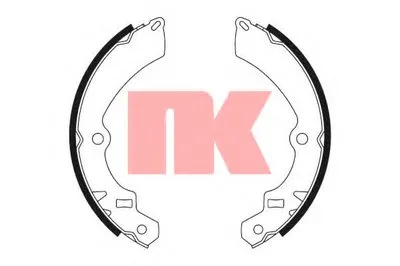 Комплект тормозных колодок NK купить