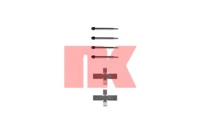 Комплектующие, колодки дискового тормоза NK купить