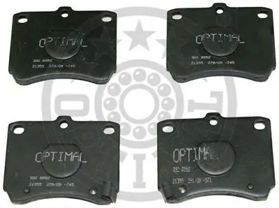 Комплект тормозных колодок, дисковый тормоз OPTIMAL купить