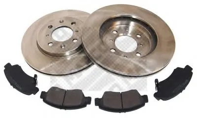 Комплект тормозов, дисковый тормозной механизм MAPCO купить