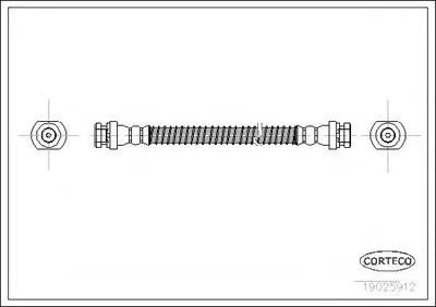 Тормозной шланг CORTECO купить