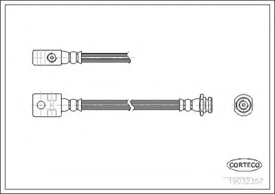 Тормозной шланг CORTECO купить