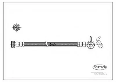 Тормозной шланг CORTECO купить