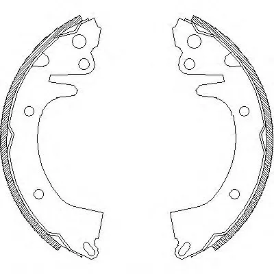 Комплект тормозных колодок REMSA купить