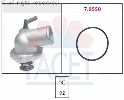 Термостат, охлаждающая жидкость FACET купить