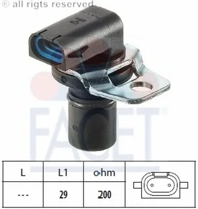 Датчик частоты вращения, автоматическая коробка передач FACET купить