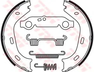 Комплект тормозных колодок, стояночная тормозная система TRW купить