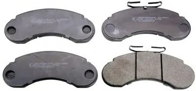 Комплект тормозных колодок, дисковый тормоз DENCKERMANN купить