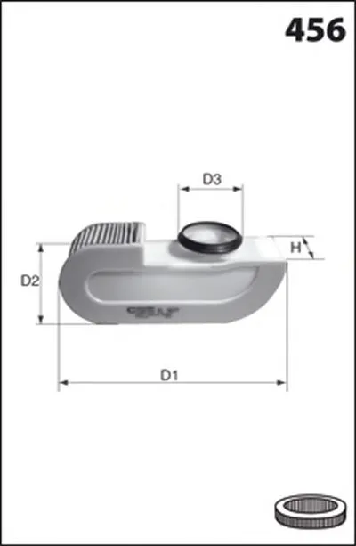 Воздушный фильтр MECAFILTER MECAFILTER купить