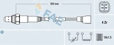 Лямда-зонд FAE купить