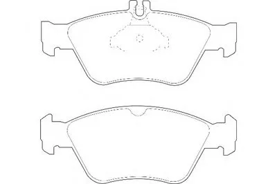 Комплект тормозных колодок, дисковый тормоз DURON купить