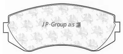 Комплект тормозных колодок, дисковый тормоз QH JP GROUP купить