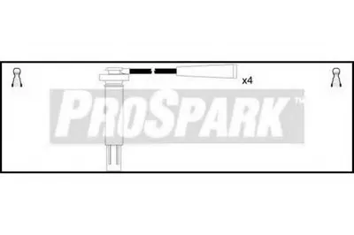 Комплект проводов зажигания ProSpark STANDARD купить