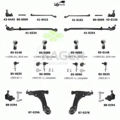 Подвеска колеса KAGER купить