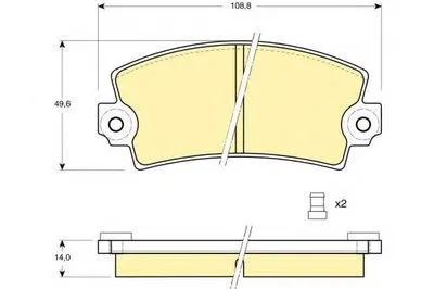 Комплект тормозных колодок, дисковый тормоз GIRLING купить