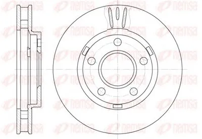 Тормозной диск KAWE купить