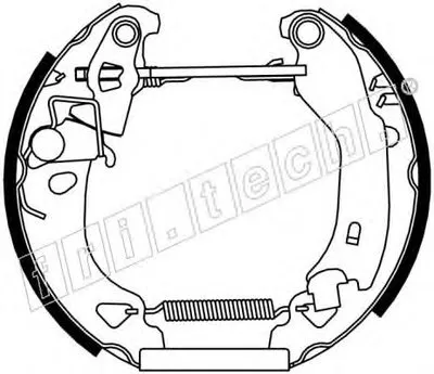 Комплект тормозных колодок FAST KIT fri.tech. купить