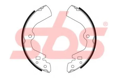 Комплект тормозных колодок sbs купить