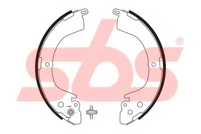 Комплект тормозных колодок sbs купить