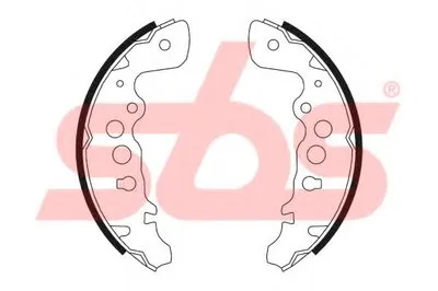 Комплект тормозных колодок sbs купить