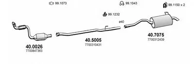 Система выпуска ОГ ASSO купить