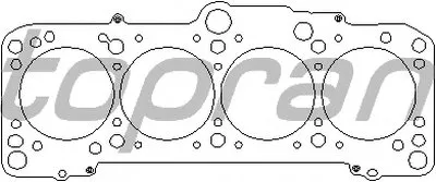 Прокладка, головка цилиндра TOPRAN купить