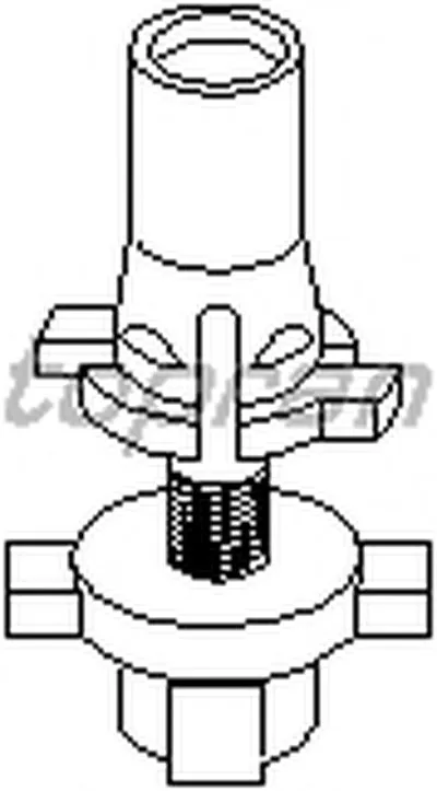 Кронштейн, основная фара TOPRAN купить