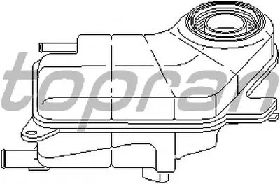 Компенсационный бак, охлаждающая жидкость TOPRAN купить