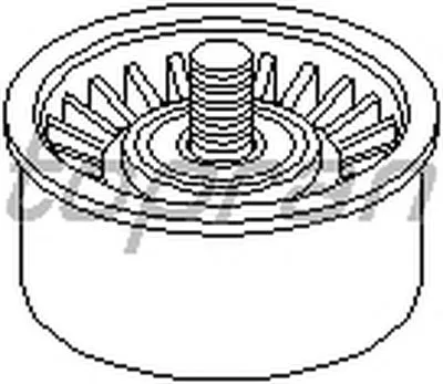Паразитный / Ведущий ролик, зубчатый ремень TOPRAN купить