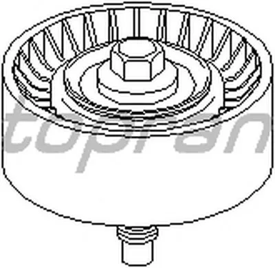 Паразитный / ведущий ролик, поликлиновой ремень TOPRAN купить