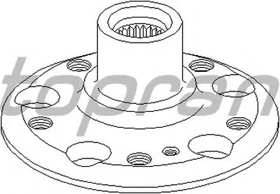 ? колесн. ступицы = TOPRAN купить