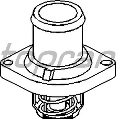 Термостат, охлаждающая жидкость TOPRAN купить