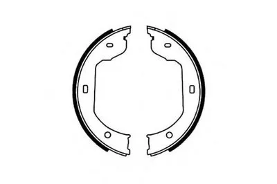 Комплект тормозных колодок, стояночная тормозная система E.T.F. купить