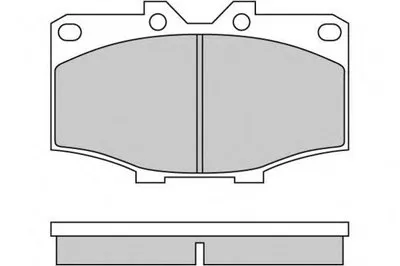 Комплект тормозных колодок, дисковый тормоз E.T.F. купить