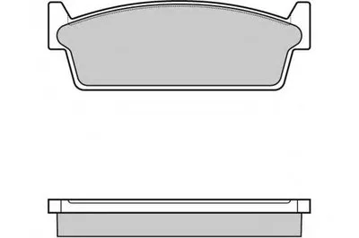 Комплект тормозных колодок, дисковый тормоз E.T.F. купить