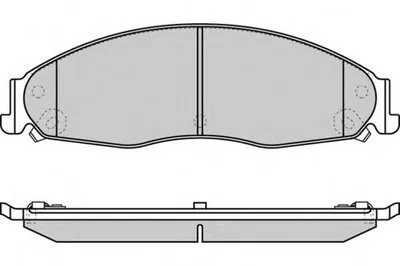 Комплект тормозных колодок, дисковый тормоз E.T.F. купить