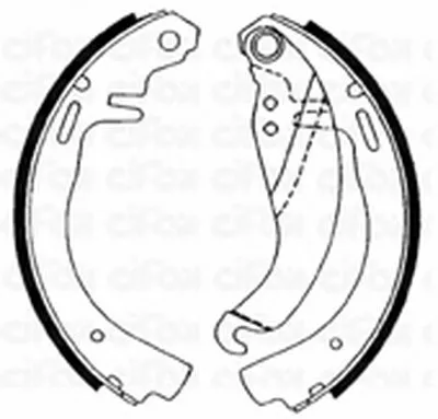 Комплект тормозных колодок CIFAM купить