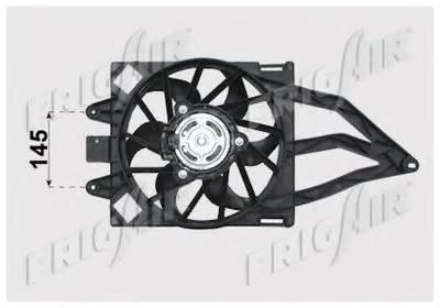 Вентилятор, охлаждение двигателя FRIGAIR купить
