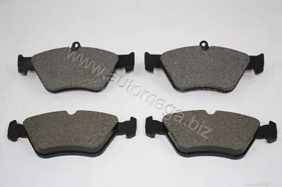 Комплект тормозных колодок, дисковый тормоз AutoMega Premium AUTOMEGA купить